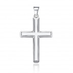 Strieborný prívesok kríž