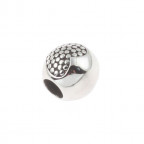 Navliekací oceľový prívesok korálik so srdiečkom