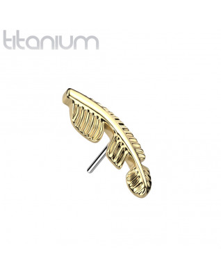 Ozdoba - pierko k PUSH IN piercingu - pierko