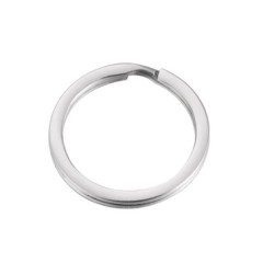 Oceľový krúžok na kľúče, priemer. 25 mm