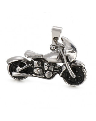 Oceľový prívesok - motorka