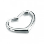 Oceľový prívesok srdiečko