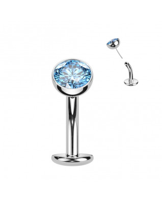 Obrátený PUSH IN piercingu do pupku TITAN