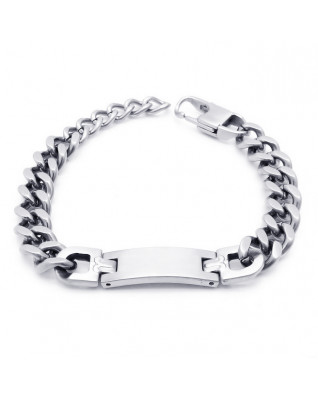 Pánsky oceľový náramok matný