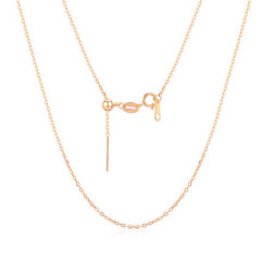 Strieborná retiazka - očková nastaviteľná dĺžka