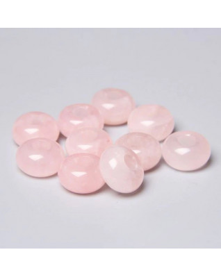 Navliekací korálek Rondelle Ruženín