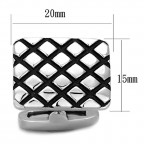 Oceľové manžetové gombíky