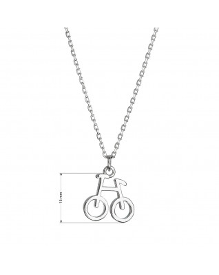 Strieborný náhrdelník s príveskom koleso
