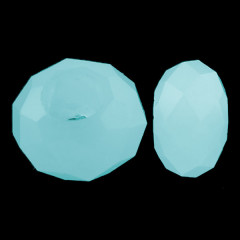 Sklenená navliekacia korálka Rondelle