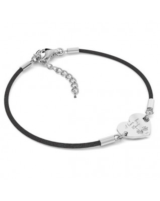 Strieborný komponent - srdce "I love you Mom"