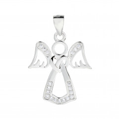 Strieborný prívesok anjelik