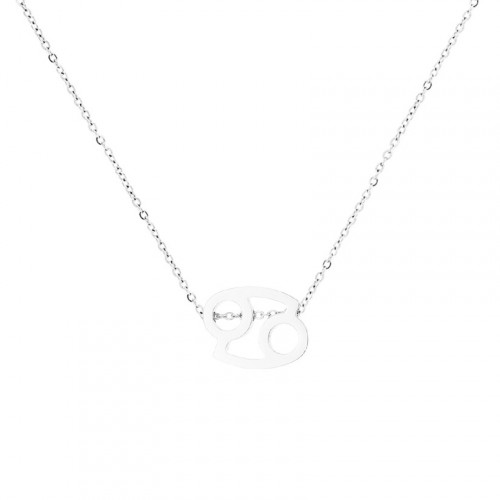 Oceľový náhrdelník znamenia rak
