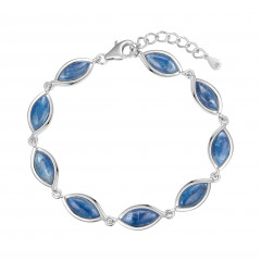 Dámsky strieborný s kyanitom