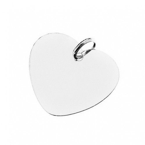 Strieborný prívesok srdca