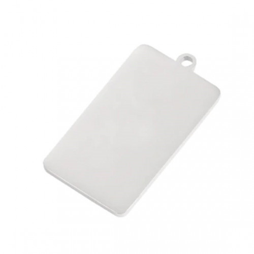 Oceľová doštička obdĺžnik