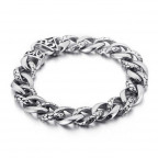 Pánsky oceľový náramok