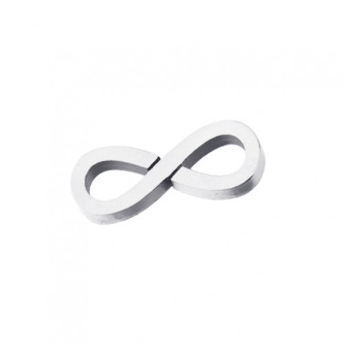 Oceľový prívesok korálik - nekonečno