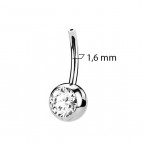 PUSH IN piercingu do pupku TITAN