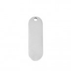 Oceľový komponent oválna doštička