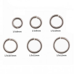 Oceľový krúžok hr. 1,5 mm