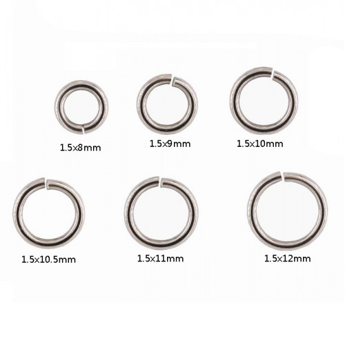 Oceľový krúžok hr. 1,5 mm