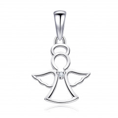 Strieborný prívesok anjelik