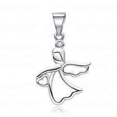 Strieborný prívesok anjelik