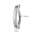 Piercing do pupku TITAN 1,6 x 10 mm