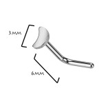 Piercing do nosa nechtík - TITAN