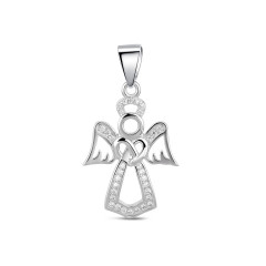 Strieborný prívesok anjelik