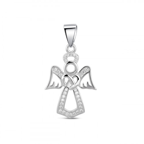 Strieborný prívesok anjelik