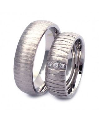 NSS3013 Dámsky snubný prsteň oceľ