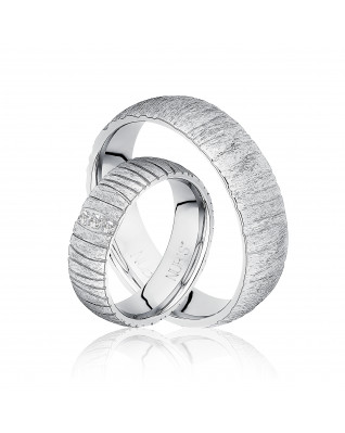 NSS3013 Dámsky snubný prsteň oceľ