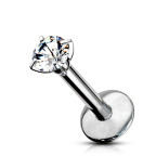 Piercing do brady - labreta titán, tyčka 1,2 mm