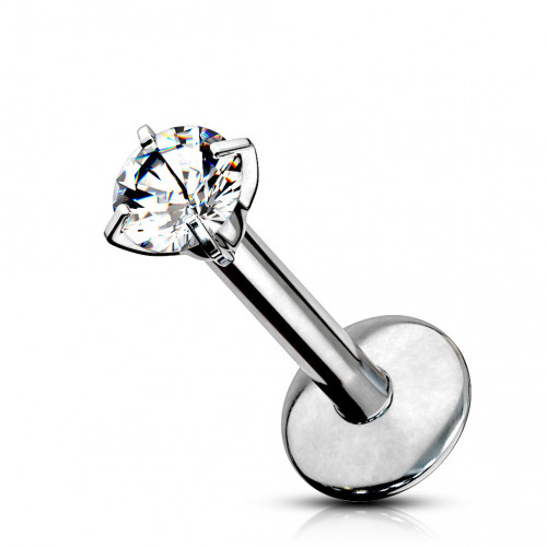 Piercing do brady - labreta titán, tyčka 1,2 mm