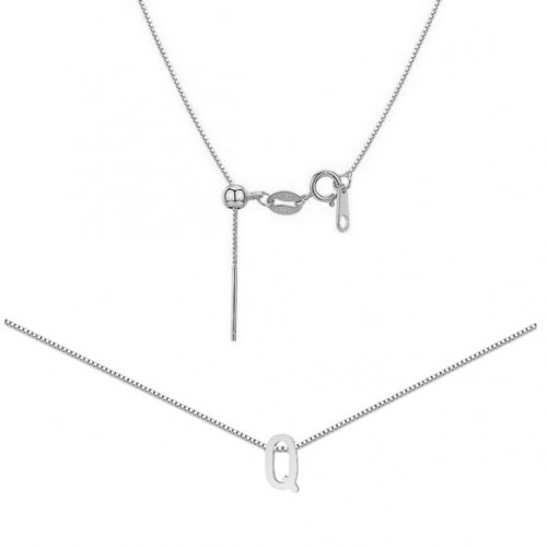 Ocelový náhrdelník PÍSMENO