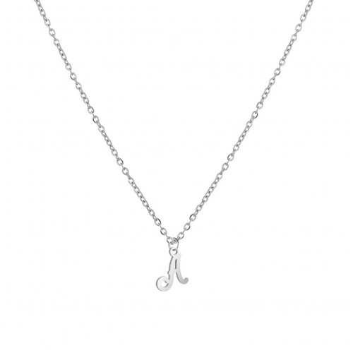 Ocelový náhrdelník, písmeno