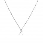 Ocelový náhrdelník, písmeno