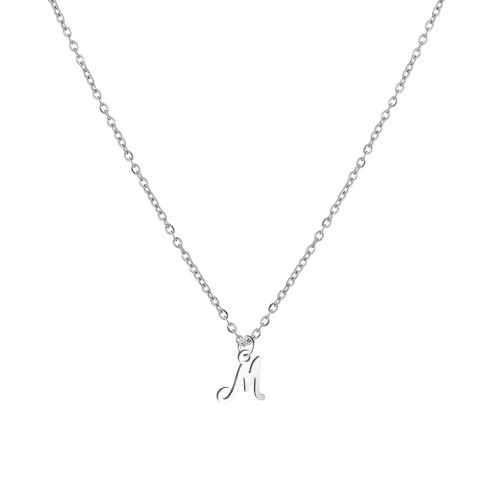 Ocelový náhrdelník, písmeno