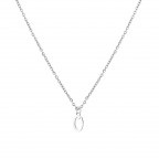 Ocelový náhrdelník, písmeno