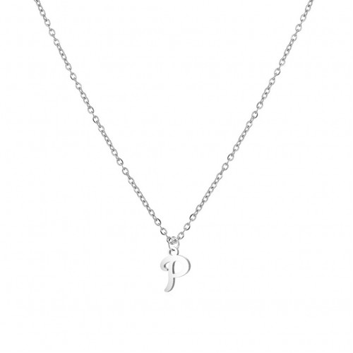 Ocelový náhrdelník, písmeno