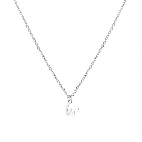 Ocelový náhrdelník, písmeno