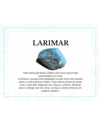 Strieborný prívesok s larimarom