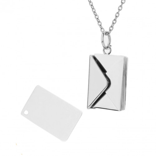 Oceľový náhrdelník obálka