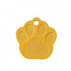 Hliníková psia známka labka