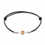 Strieborný náramok s Crystals from Swarovski® Light Peach