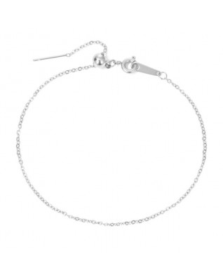 Oceľový náramok na nohu, nastaviteľná dĺžka