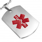 Oceľová doštička - hviezda života