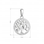 Strieborný prívesok malý strom života