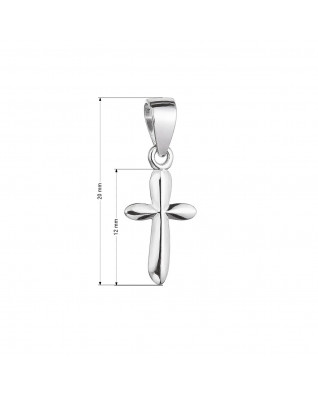 Strieborný prívesok krížik